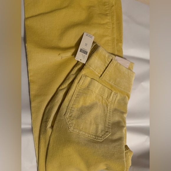 New -The Colette Corduroy Crop Wide-Leg Pants by Maeve - Picture 3 of 3